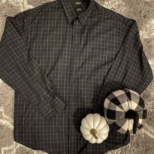 Men’s button up dress shirt.